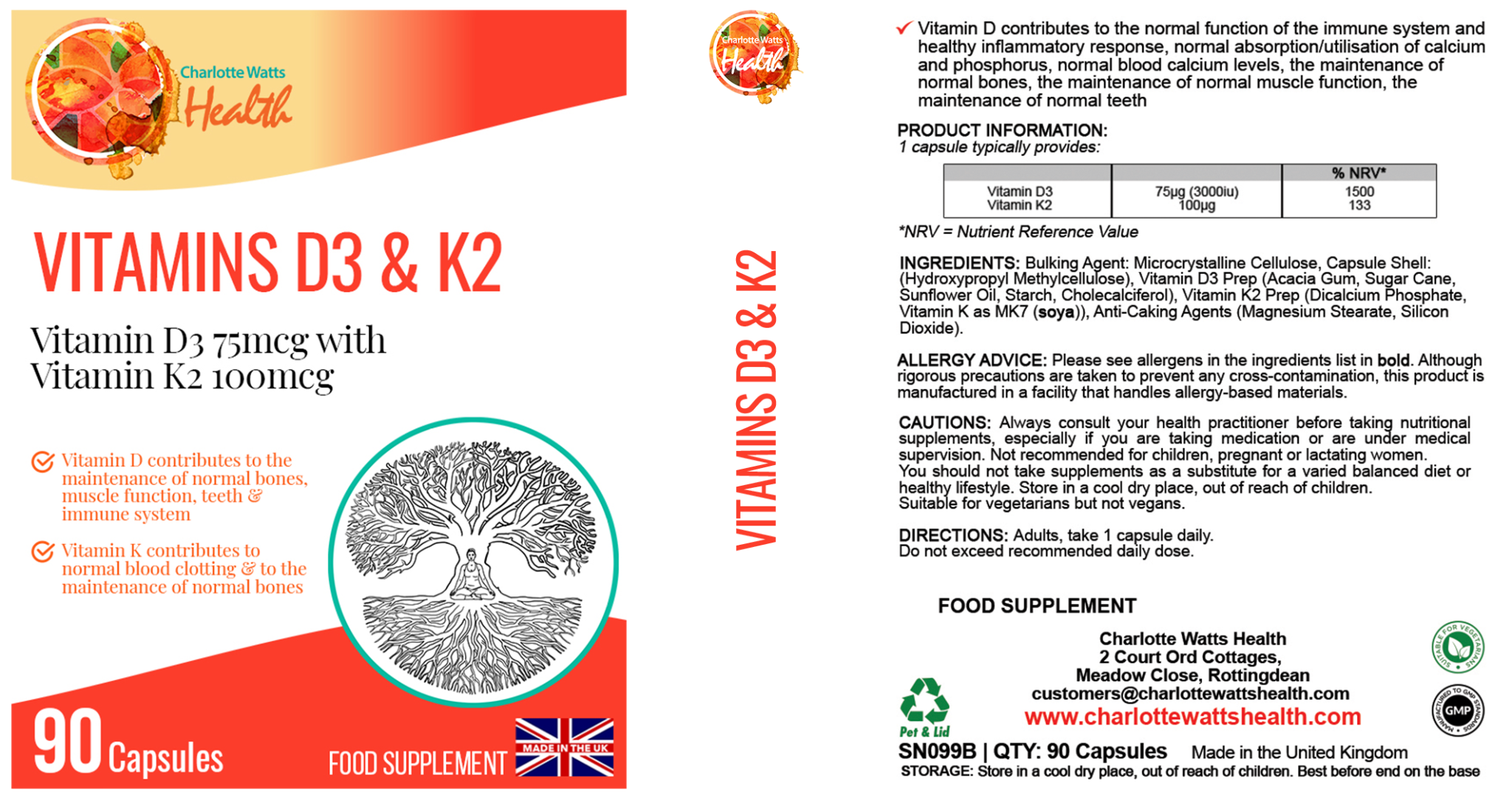 VITAMINS D3 & K2 - Image 2